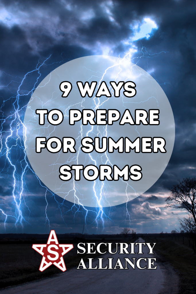 9 Ways to Prepare for Summer Storms