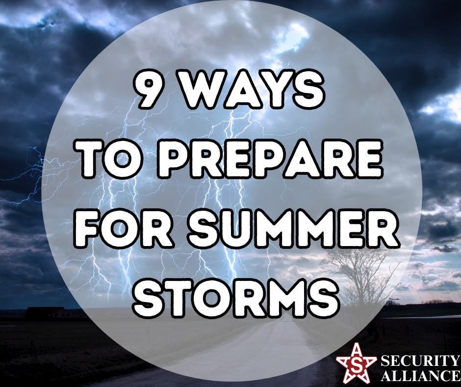 9 Ways to Prepare for Summer Storms